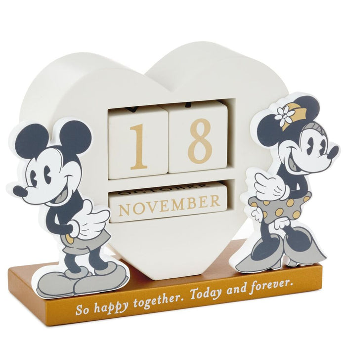 Happy Together Mickey and Minnie Perpetual Calendar