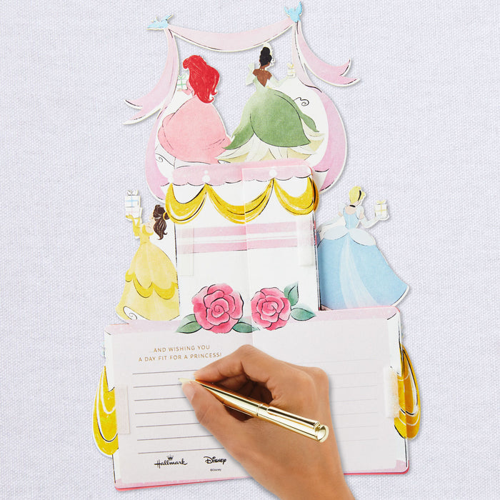 Disney Princess Cake Honeycomb 3D Pop-Up Birthday Card