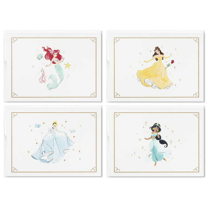 Disney Princess Assorted Boxed Blank Note Cards Multipack