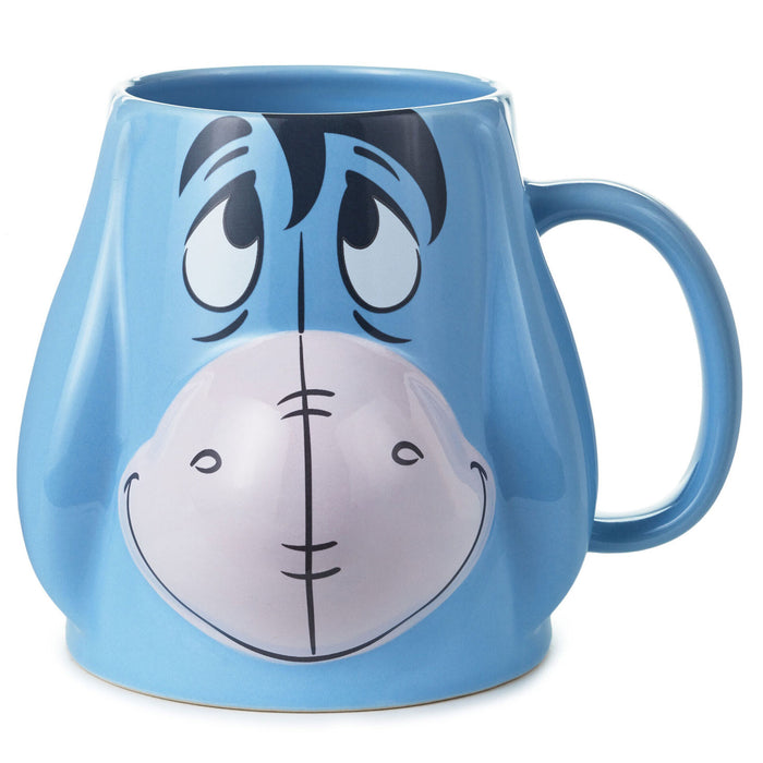 Disney Winnie the Pooh Eeyore Sculpted Mug