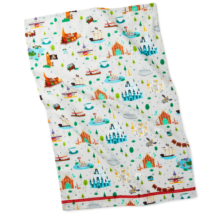 Disney Parks Most Magical Place Attractions Kitchen Towels Set New With  Tags, 1 - Harris Teeter