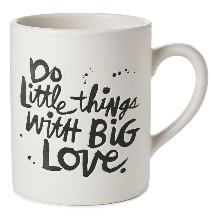 Do Little Things With Big Love Jumbo Mug