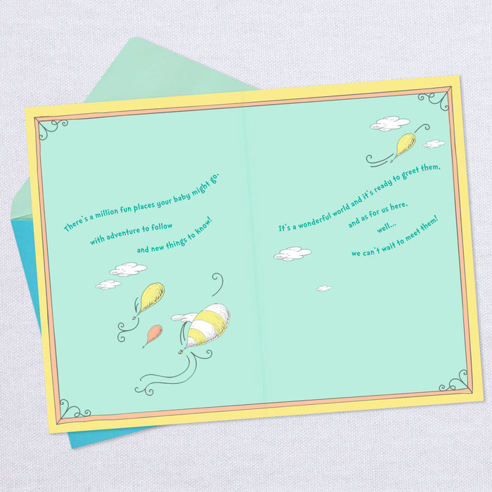 Dr. Seuss™ Oh, the Places They'll Go! New Baby Card