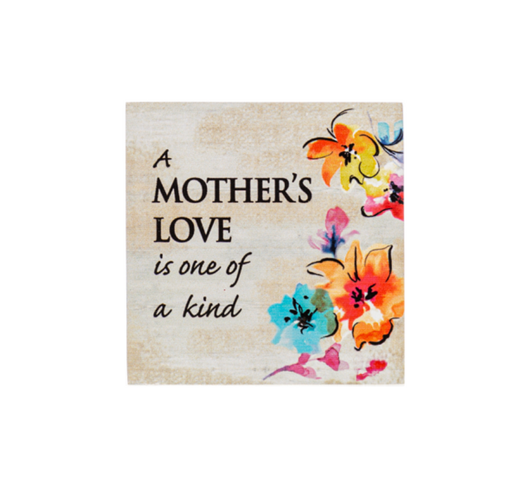 A Mother's Love Mini Block Sign