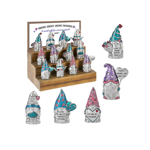 Mini Gnome Sweet Gnome Figurines