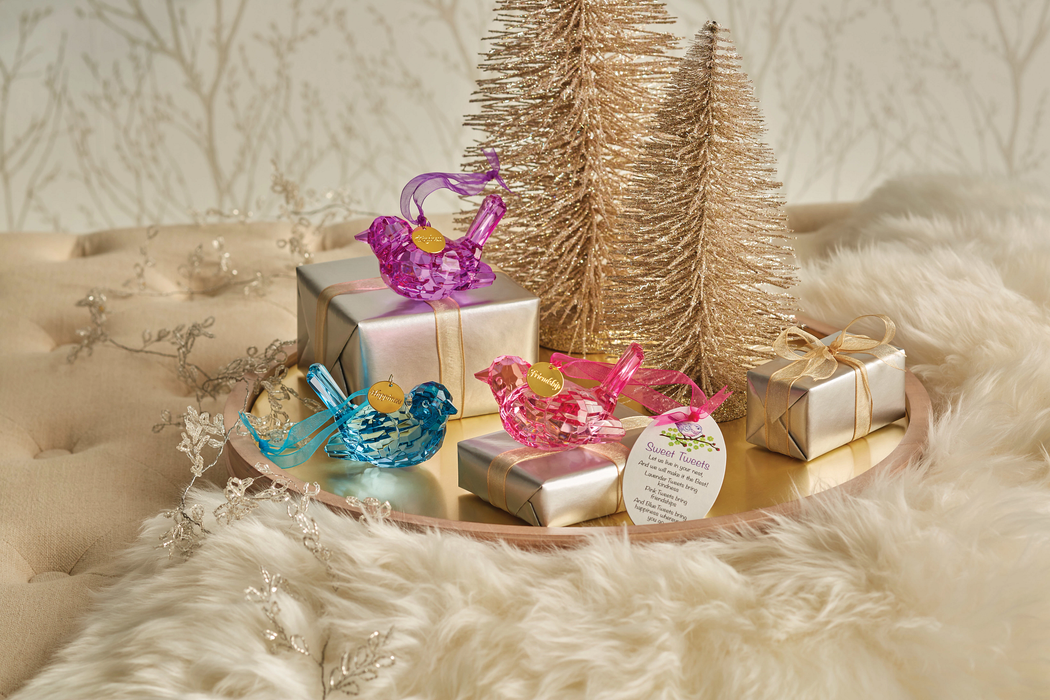 Lavender Sweet Tweets Ornament
