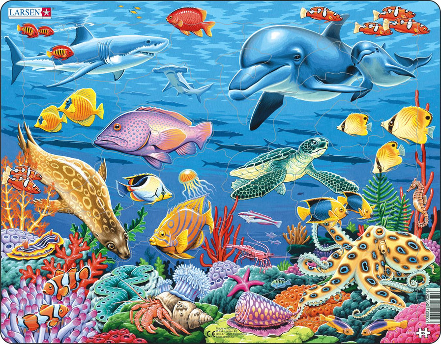 Coral Reef 35 Piece Jigsaw Puzzle