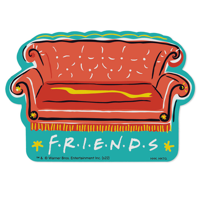Friends Central Perk Café Couch Vinyl Decal