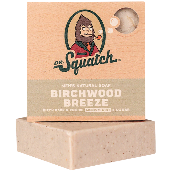 Dr Squatch Birchwood Breeze Bar Soap