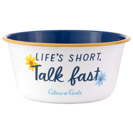 Gilmore Girls Life's Short, Talk Fast Popcorn Bowl