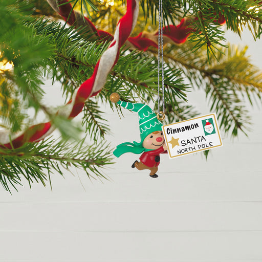 Gnome for Christmas Cinnamon's Letter to Santa 2023 Ornament