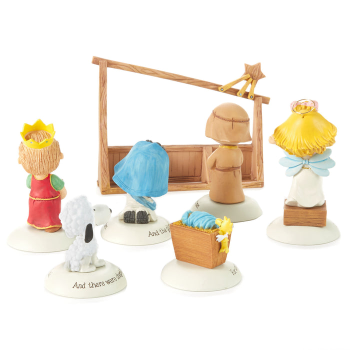 Glad Tidings Peanuts® Nativity Set