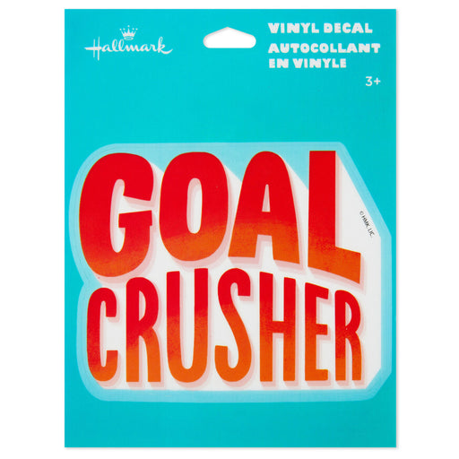 Goal Crusher Vinyl Decal