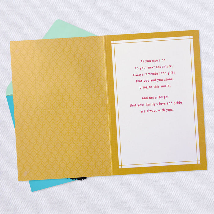 Always With You, Grandson Graduation Card
