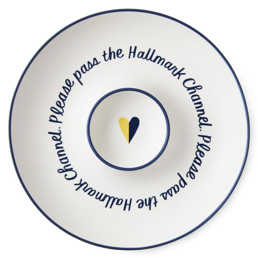 Hallmark Channel Chip and Dip Plate