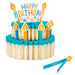 Happy Birthday Cake 3-D Pop-Up Honeycomb Centerpiece