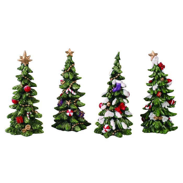 Resin Holiday Christmas Tree