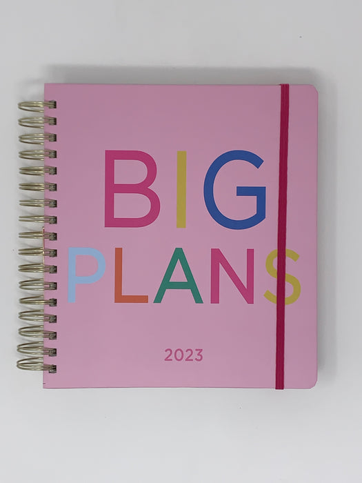 2023 12-Month Big Plans Chunky Agenda