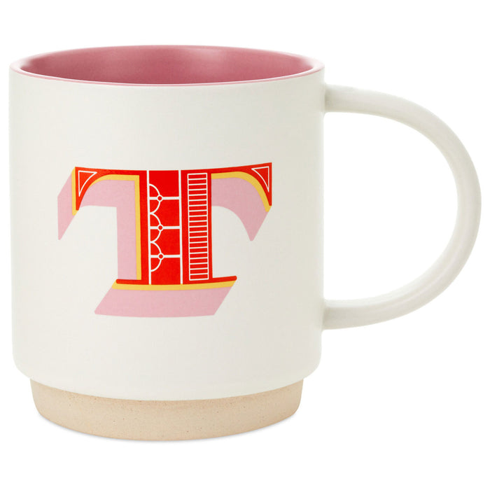 Initial Monogram 16 oz. Mug — Trudy's Hallmark
