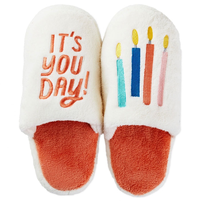 It's You Day Birthday Slippers With Sound