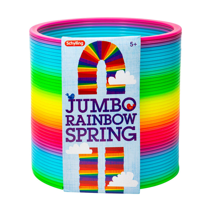 Jumbo Rainbow Spring slinky