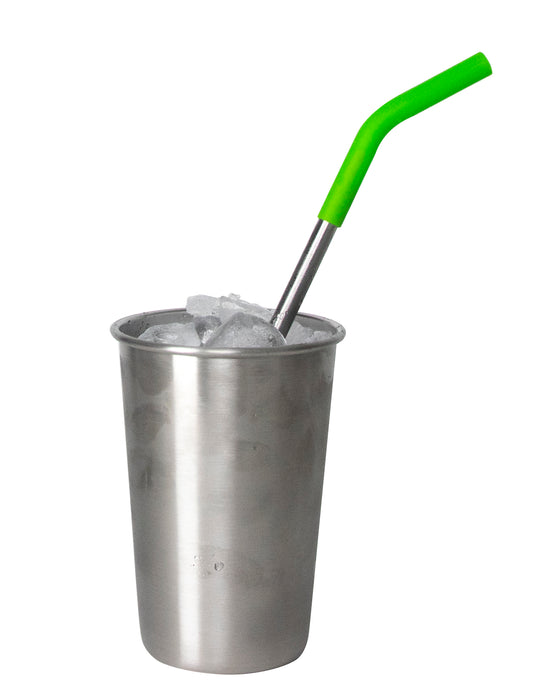 Silicon and Stainless Drinking Straws
