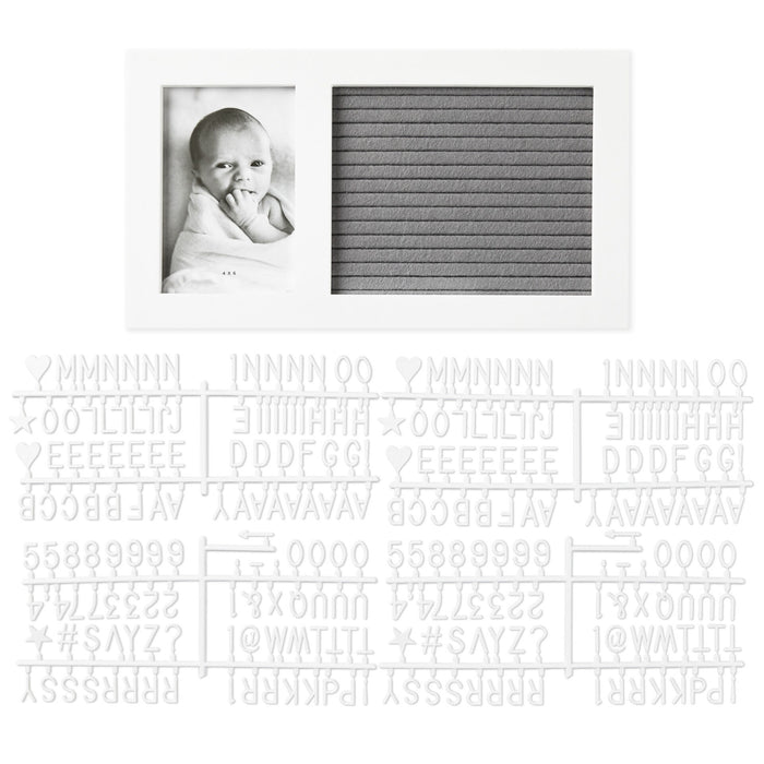 Letter Board Announcement Picture Frame