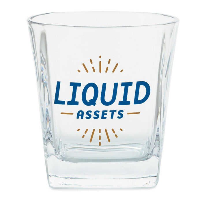 Hallmark Liquid Assets Lowball Glass