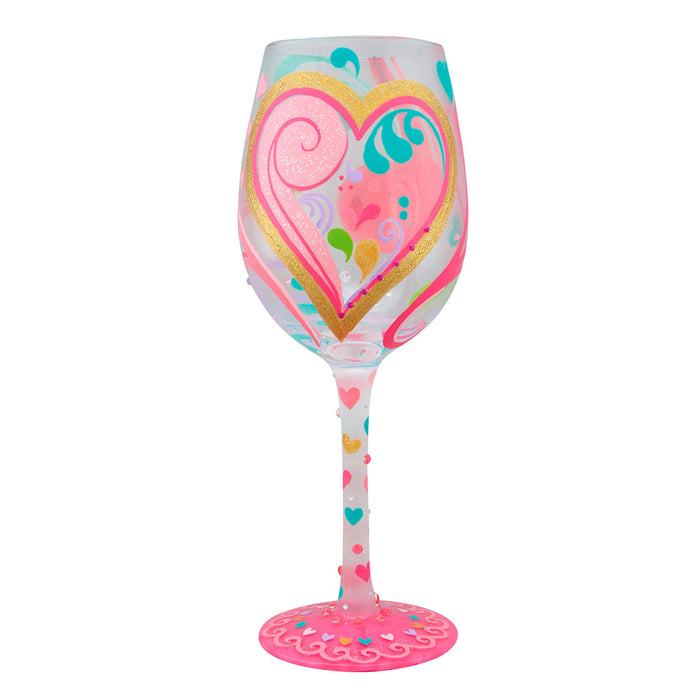 My Hearts-a-Swirl Hallmark Exclusive Lolita Wine Glass