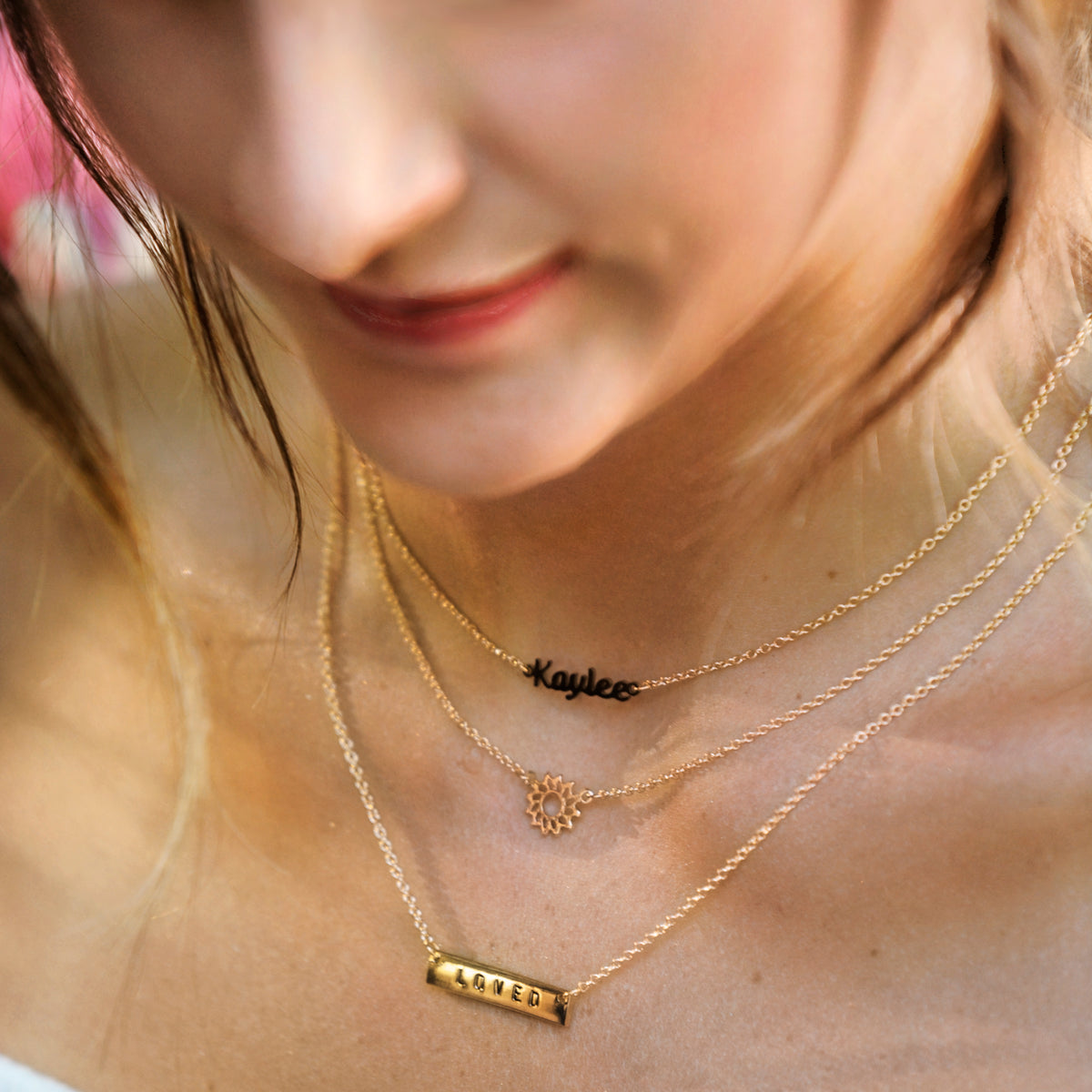 Flipkart Destiny Name Necklace Gold Custom Name Necklace Nominal