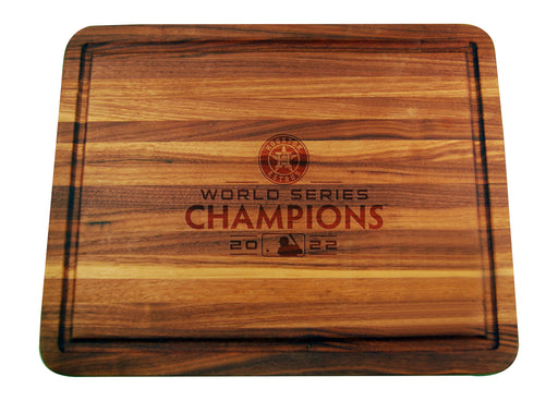 MLB® Houston Astros™ World Series 2022 Acacia Cutting and Serving Board