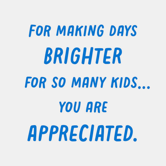 Making Days Brighter for So Many Kids Thank-You Card