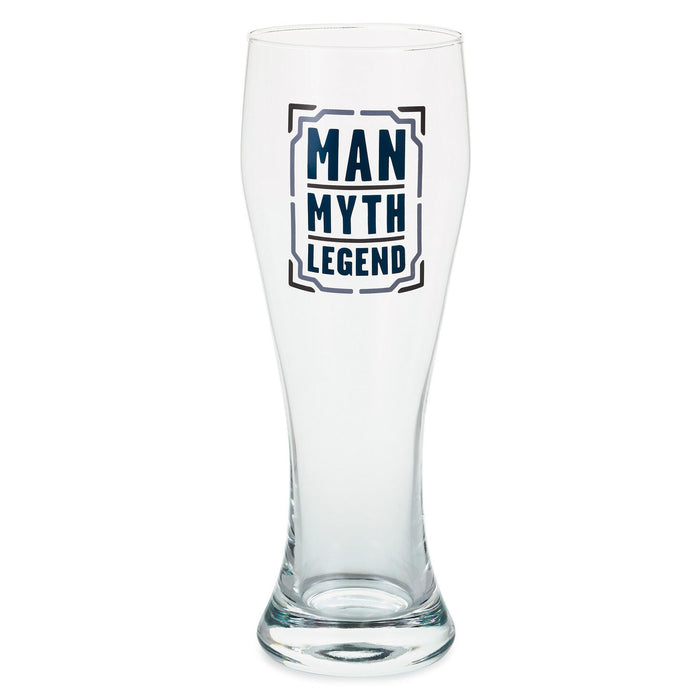 Man, Myth, Legend Pilsner Glass