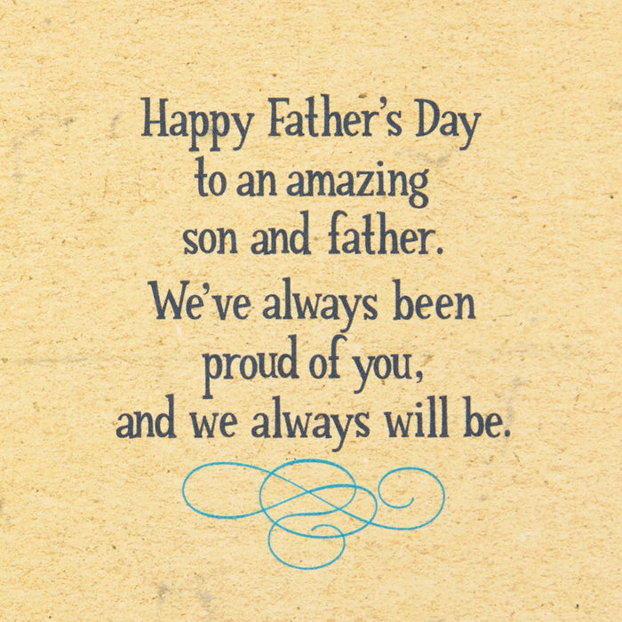 Disney Mickey Mouse So Proud Father's Day Card for Son