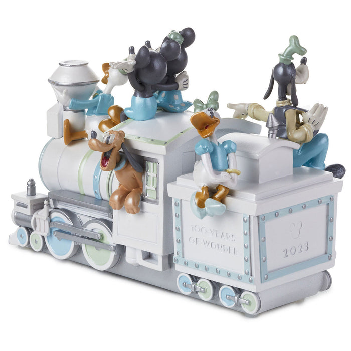 Disney 100 Years of Wonder Mickey and Friends Train Special Edition 2023 Figurine With Light and Sound