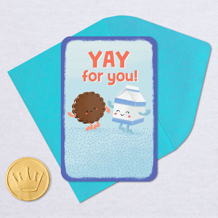 Mini Yay for You Congratulations Card