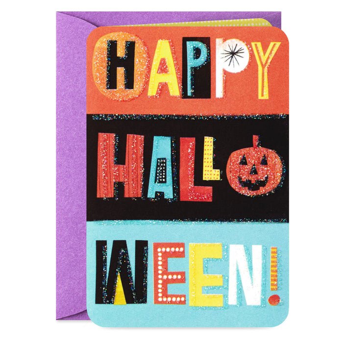Mini Happy Halloween Blank Halloween Card