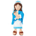Mother Mary Holding Baby Jesus Stuffed Doll