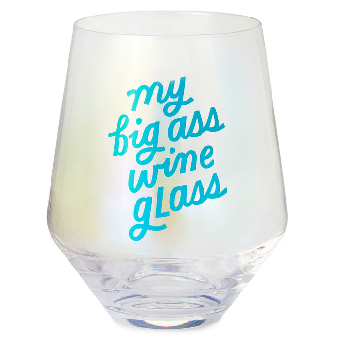 Jumbo My Big Ass Stemless Wine Glass