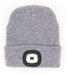 Night Scope™ Brightside Rechargeable LED Beanie gray