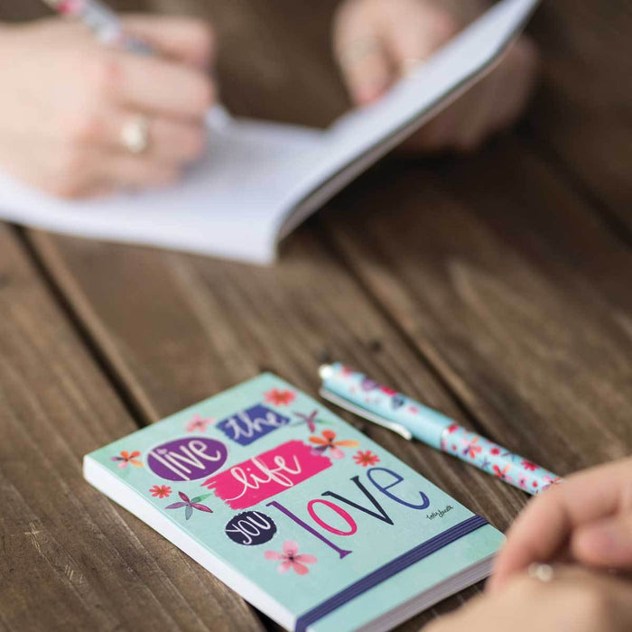 Live The Life You Love Pocket Notepad