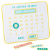 So Excited to Meet You Magnetic Baby Countdown Board