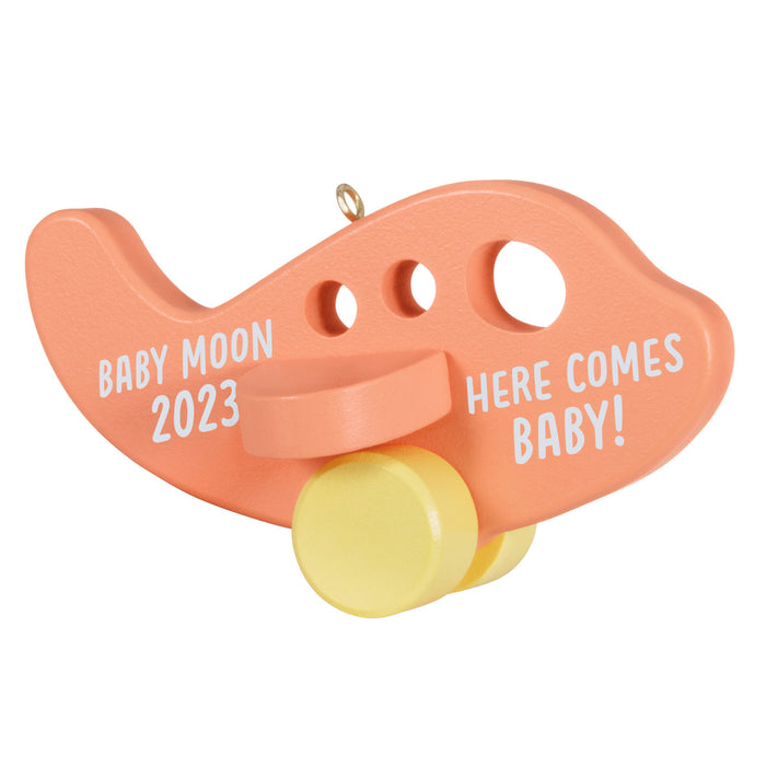 Our Babymoon 2023 Wood Ornament