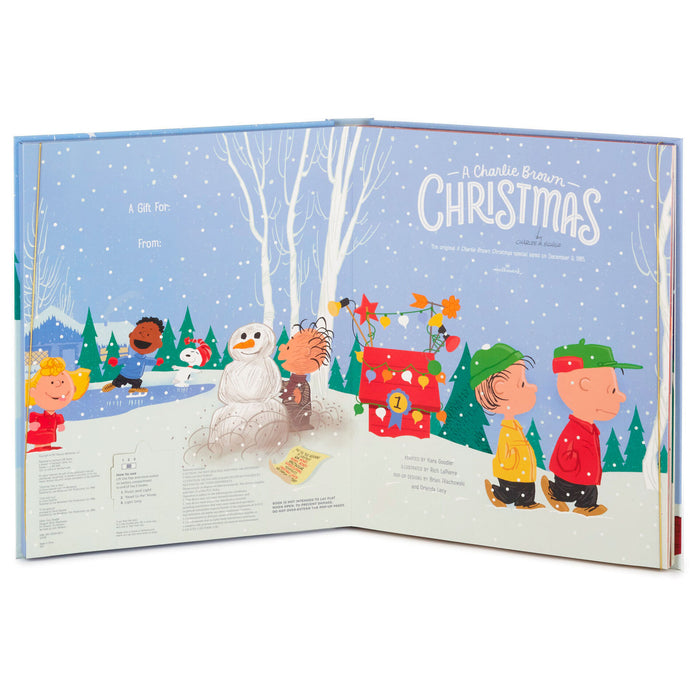 Peanuts® A Charlie Brown Christmas Large Lighted Pop-Up Book With Sound