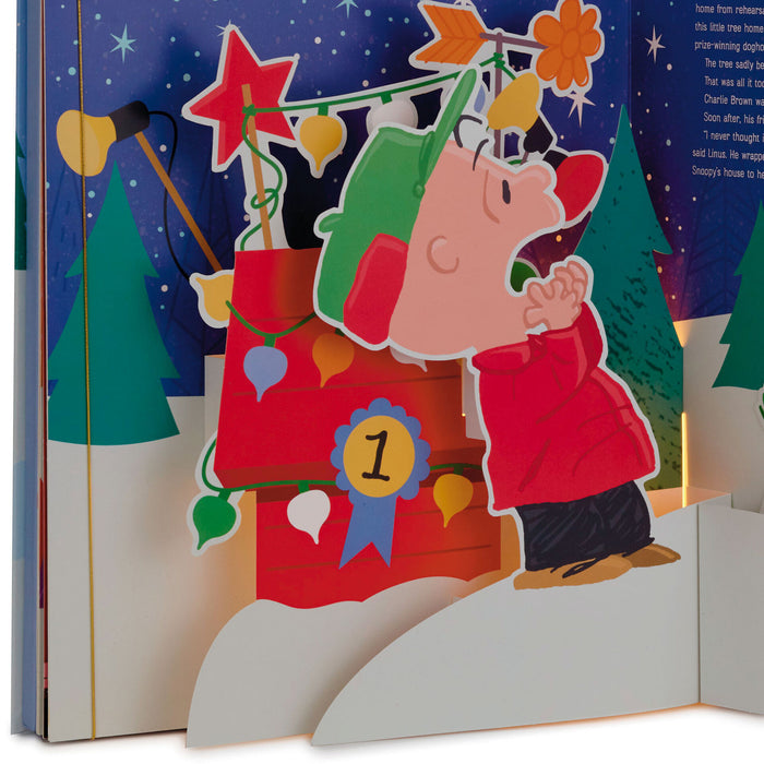 Peanuts® A Charlie Brown Christmas Large Lighted Pop-Up Book With Sound