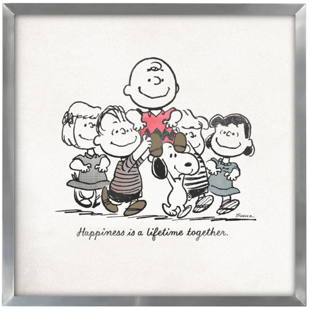 Peanuts® Happiness Together Framed Art — Trudy's Hallmark