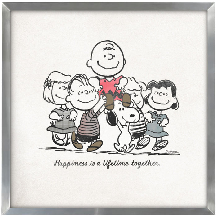 Peanuts® Happiness Together Framed Art