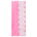 Pink and White Scalloped Tissue Paper