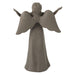 Mahogany Power in Prayer Black Angel Figurine