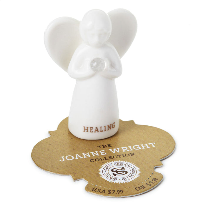 Joanne Eschrich Quartz Angel of Healing Mini Angel Figurine